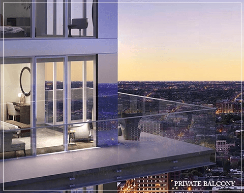 Trump Tower 2 Balcony biew