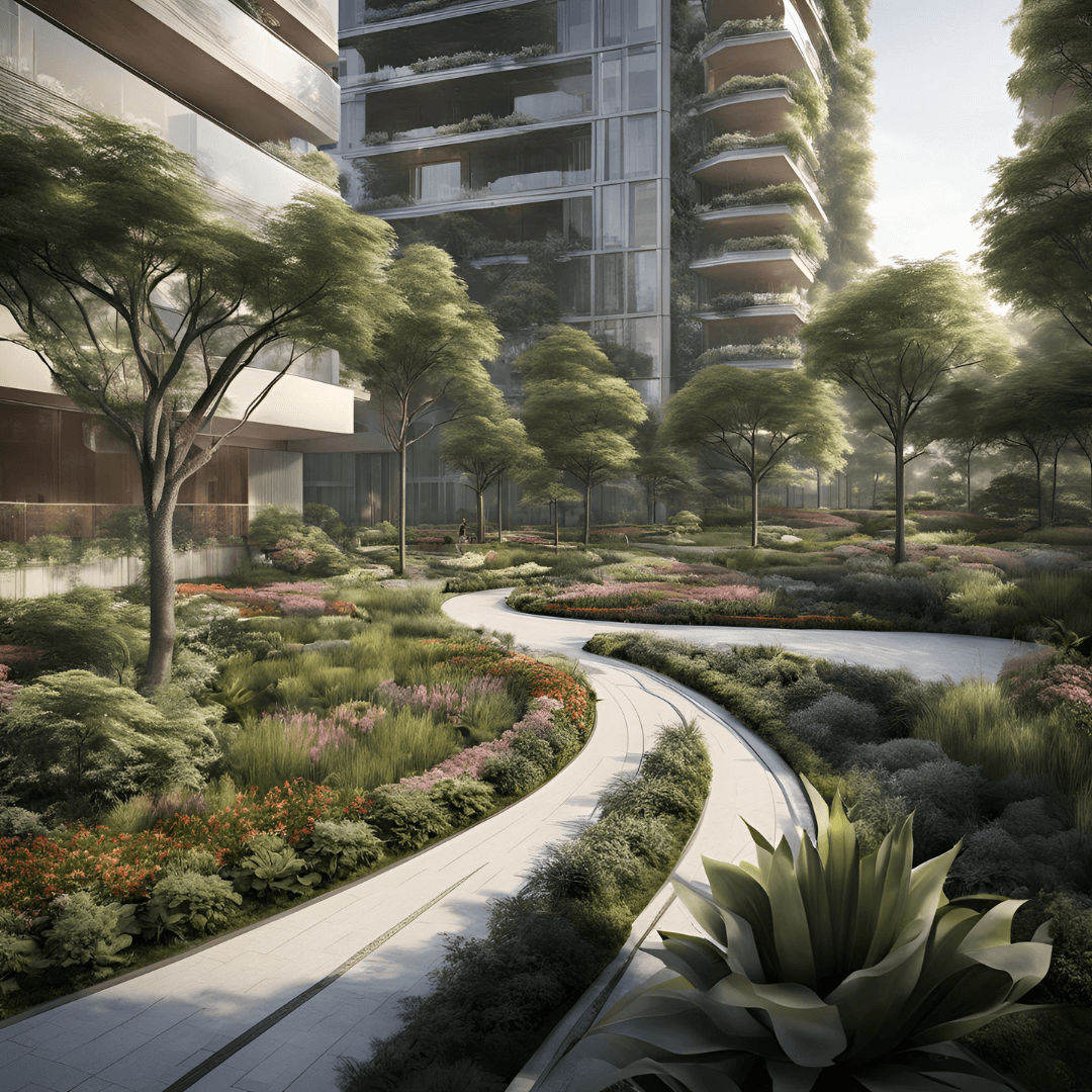 BPTP Lutyens Landscape garden