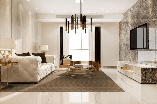 DLF Privana living room